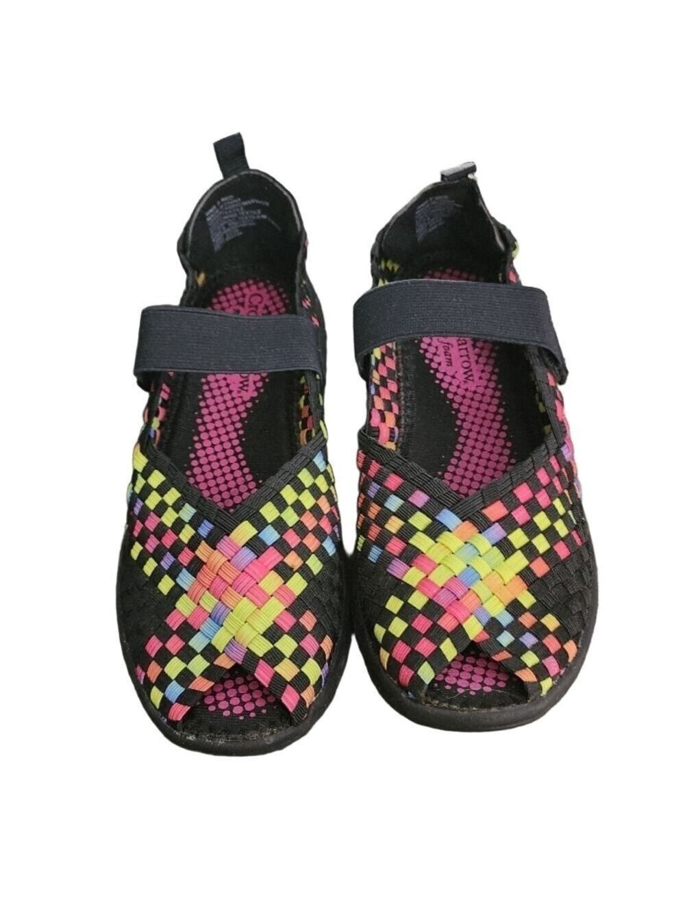 Croft & Barrow Woven Shoes Colorful NWOT